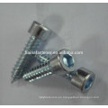 Tornillo hexagonal enchapado en zinc, tornillo Allen